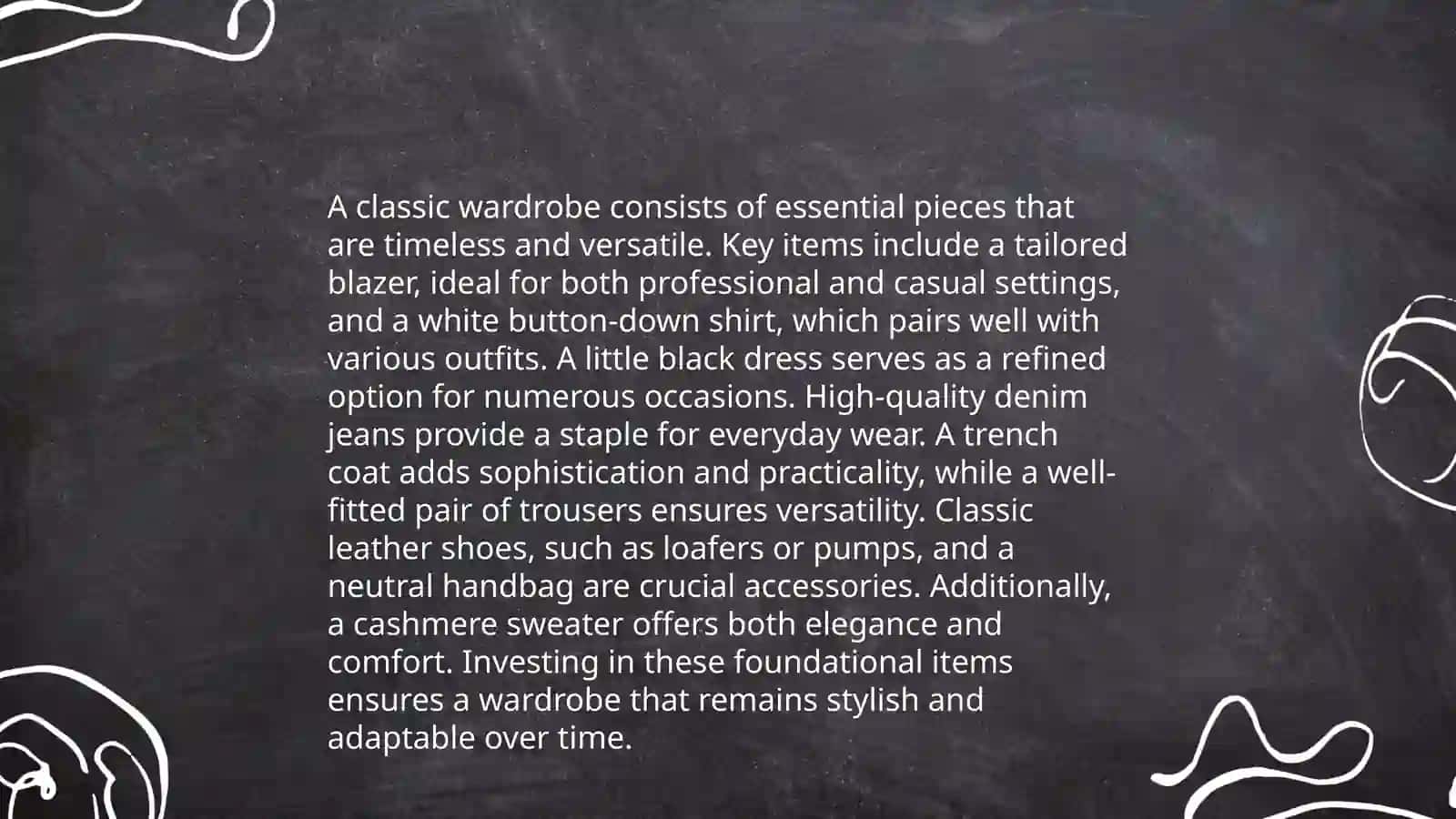 Classic clothes style 4