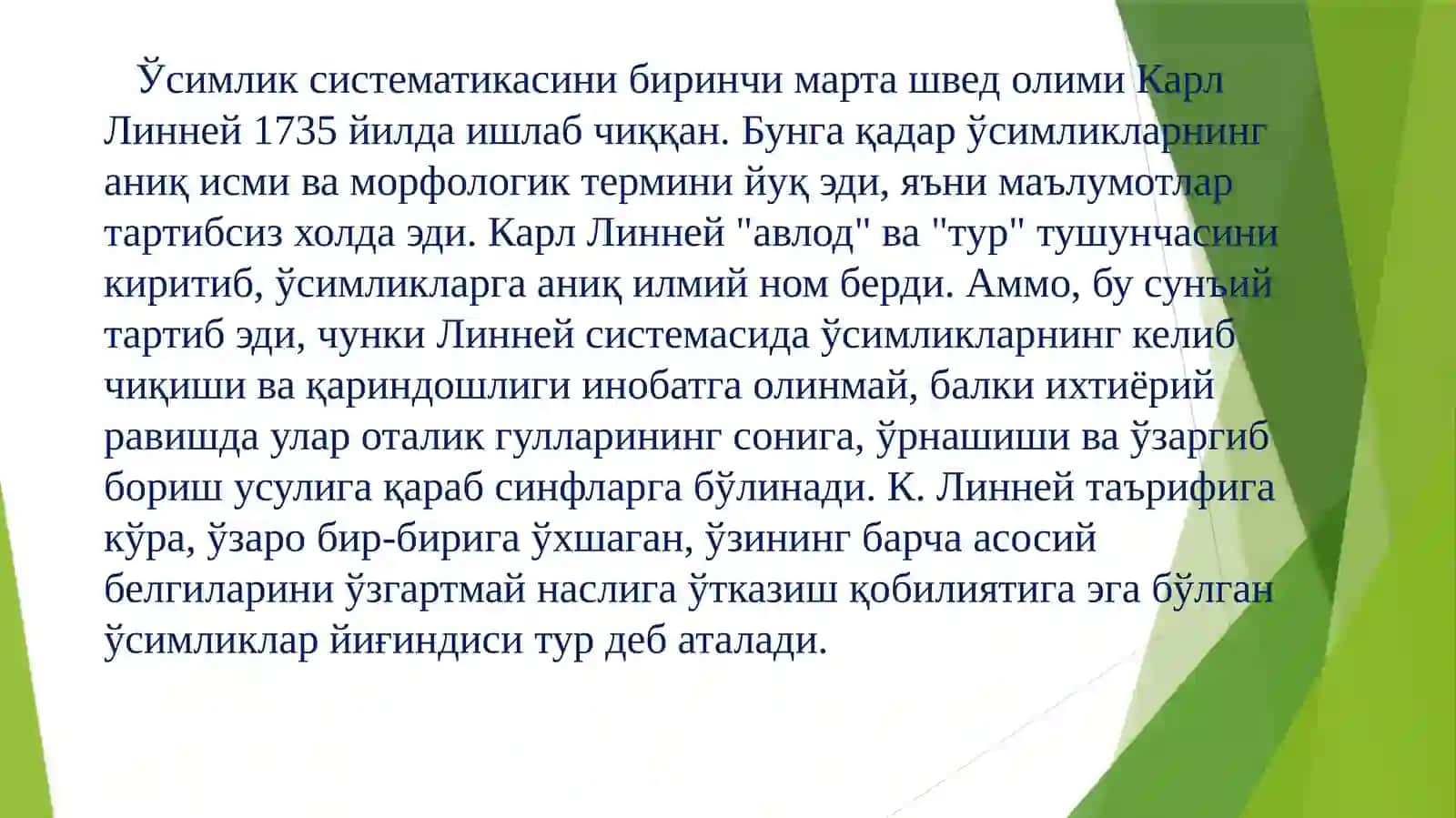 Тут дарахтини систематикаси, асосий турларини тарқалиши ва тузилиши 4