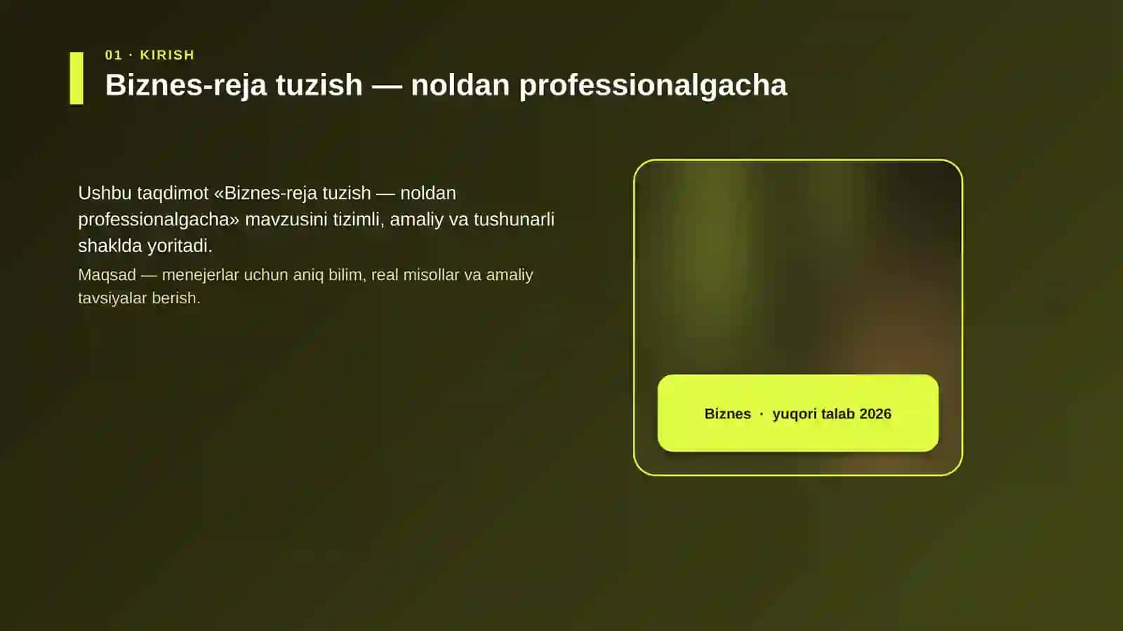 Biznes-reja tuzish — noldan professionalgacha 4
