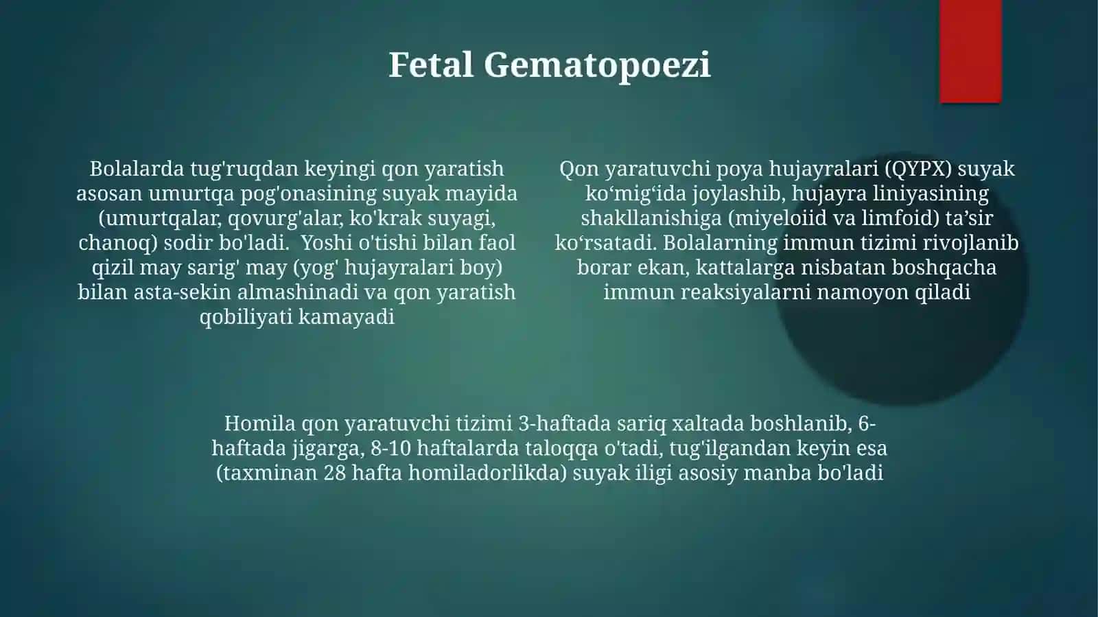 Bolalar daxon yaratisi tizimi anaotomia-fiziologik xususiyatlari 4