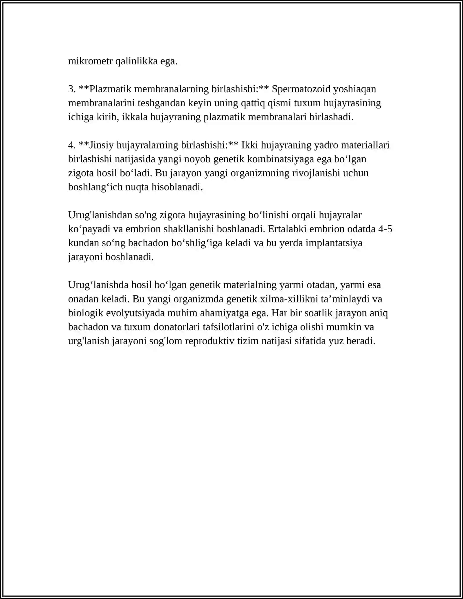 SURISHTIRUV ORGANLARINING RIVOJLANISH BOSQICHLARI 4