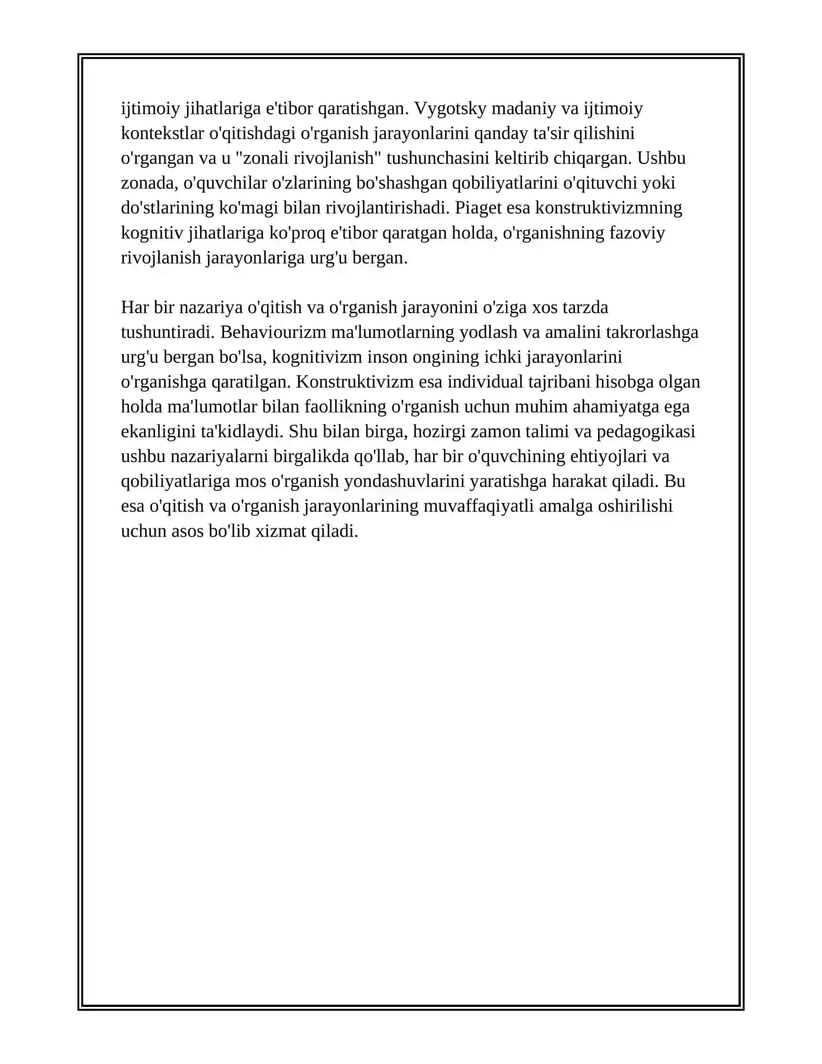 Talim va tarbiya jarayonining psixologik asoslari 4