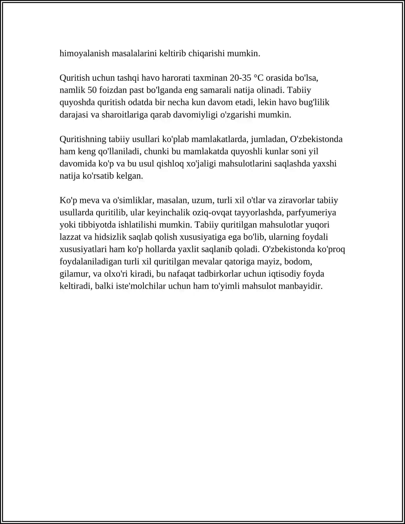 QURITISHNING MAXSUS TURLARI 4