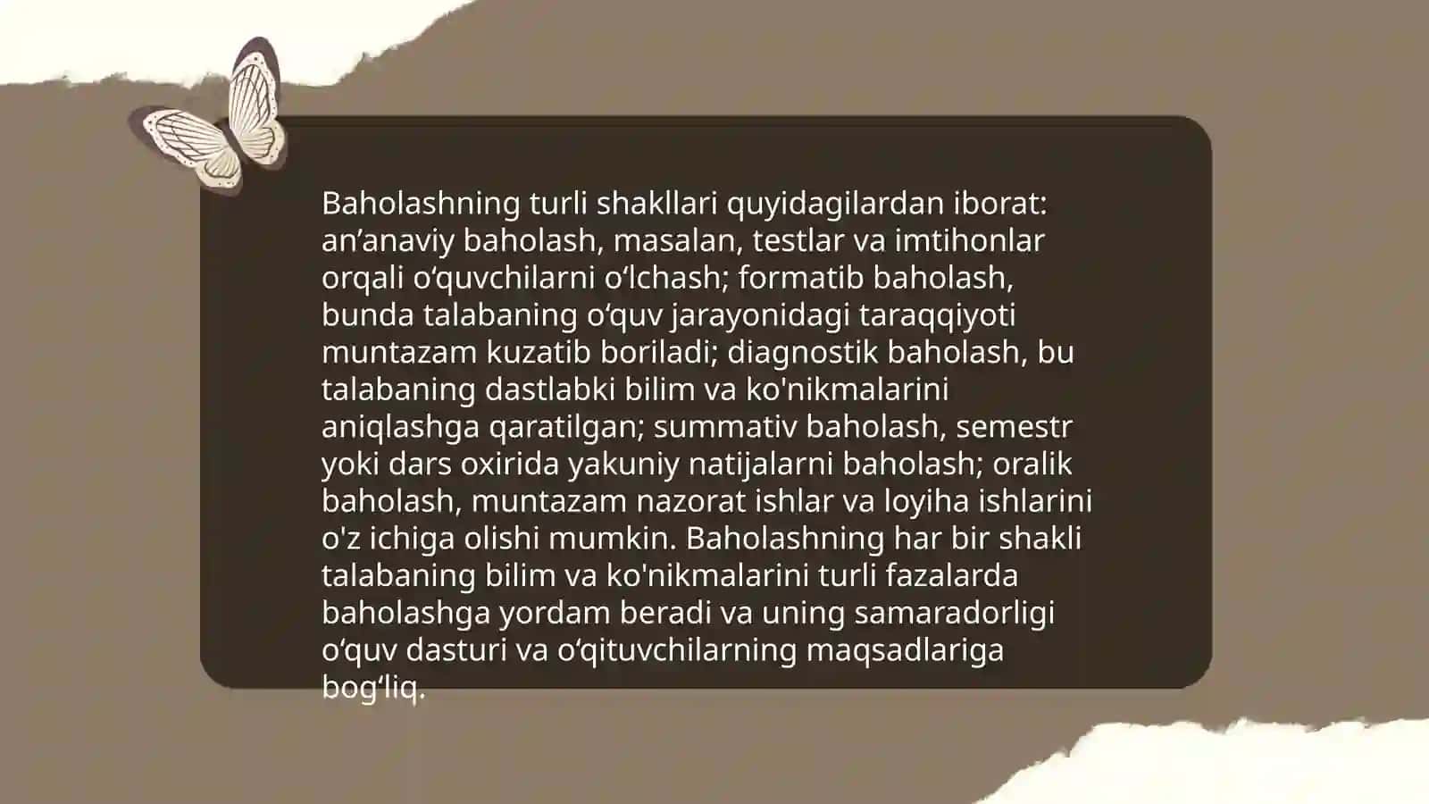 Pedagogik baholash 4