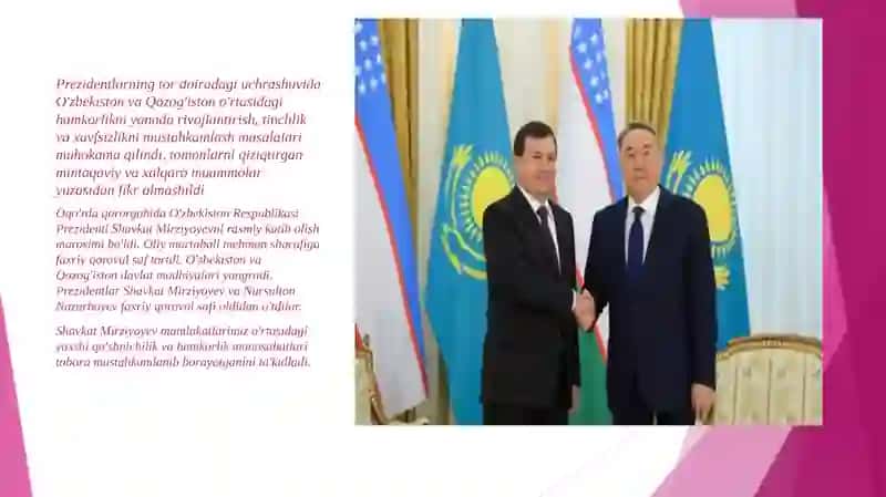 Prezident Shavkat Mirziyoyevning 2018 yilgi ichki vatashqita shriflari 4