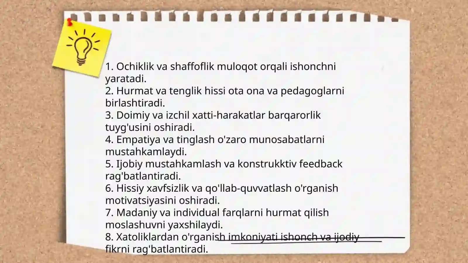 Ota onalar bilan hamkorlikni yolga qoyishning pedagogik va psixologik shartlari 4