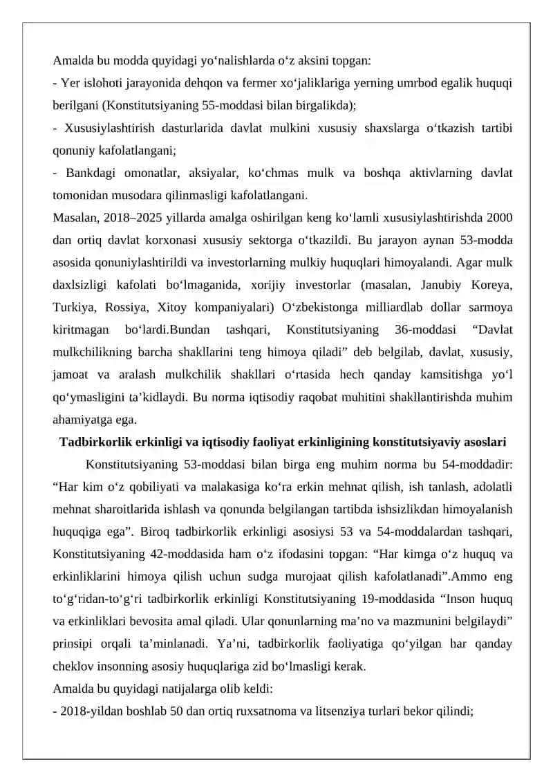 Iqtisodiy hayotni yanada erkinlashtirish 4