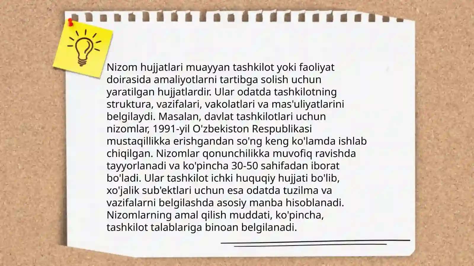 Xizmat hujjatlari turlari 4