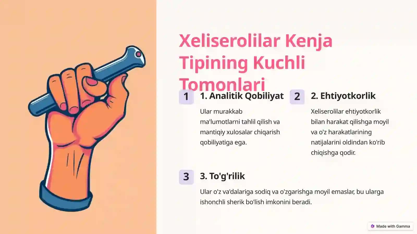 Xeliserolilar Kenja Tipi: Tushuncha va Xususiyatlar 4