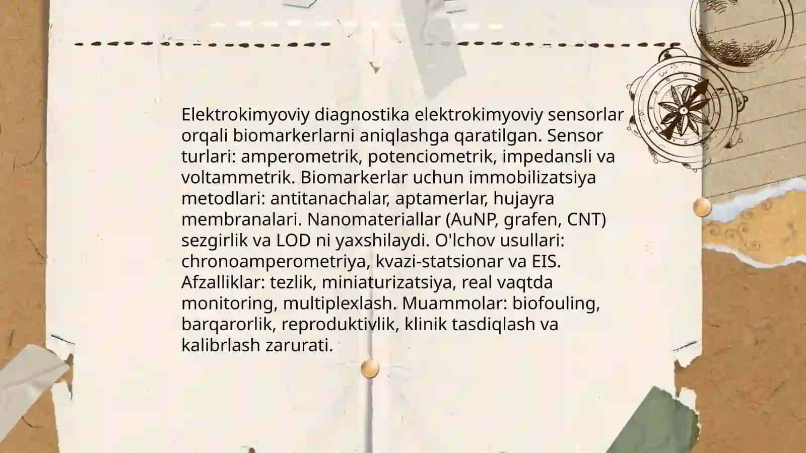 Elektrokimyoviy davolash va diagnostika usullari 4