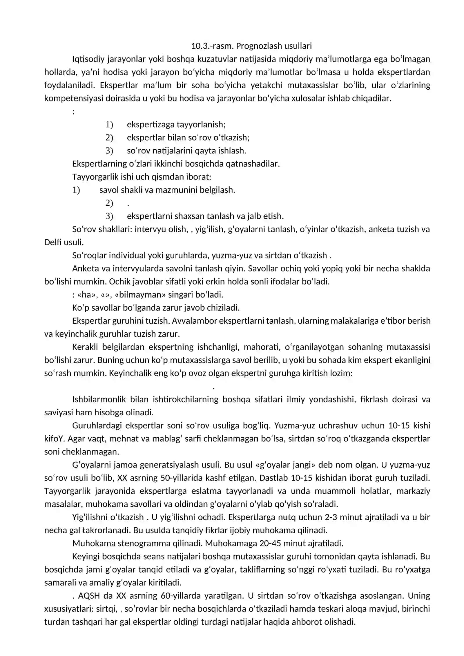 IQTISODIY KО‘RSATKICHLARNI PROGNOZLASHDA EKONOMETRIK MODELLARDAN FOYDALANISH 4