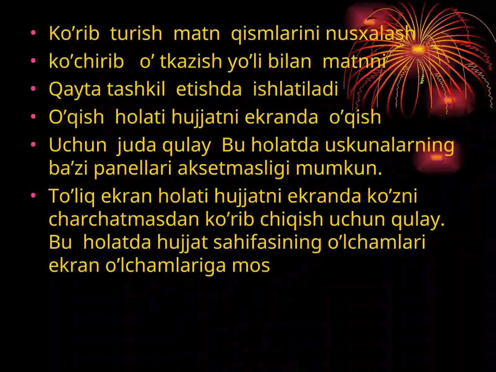 3-dars Wordda matn yozish qoidalari 4