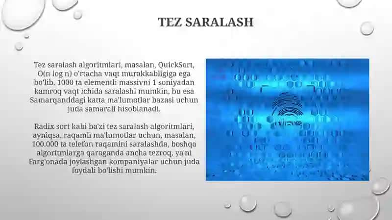 To'g'rilash saralash 4