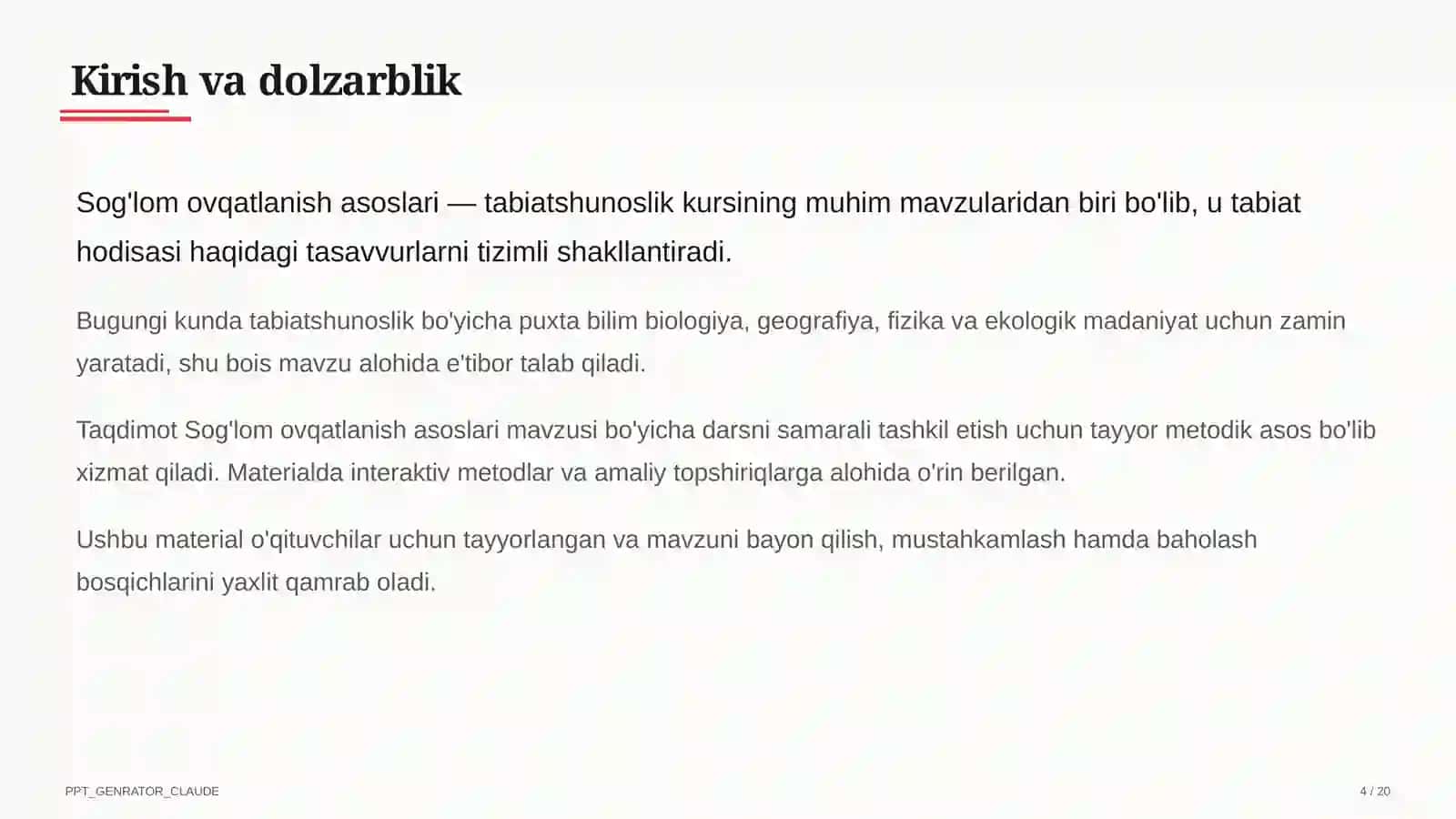 Tabiatshunoslik 4