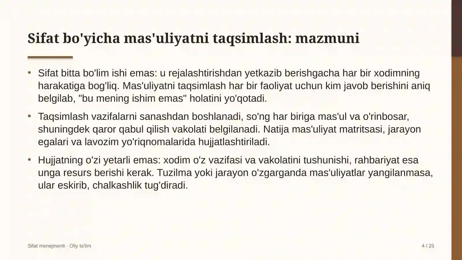 turistik zonalarda sifat bo'yicha mas'uliyatni taqsimlash 1371 4