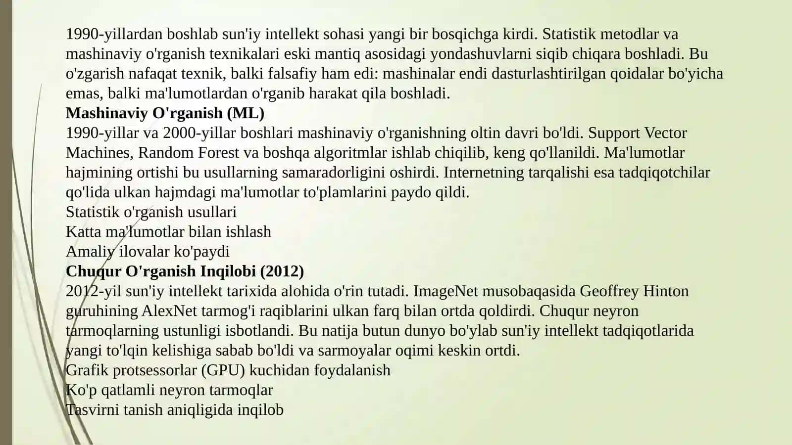 Sun'iy Intellekt 4