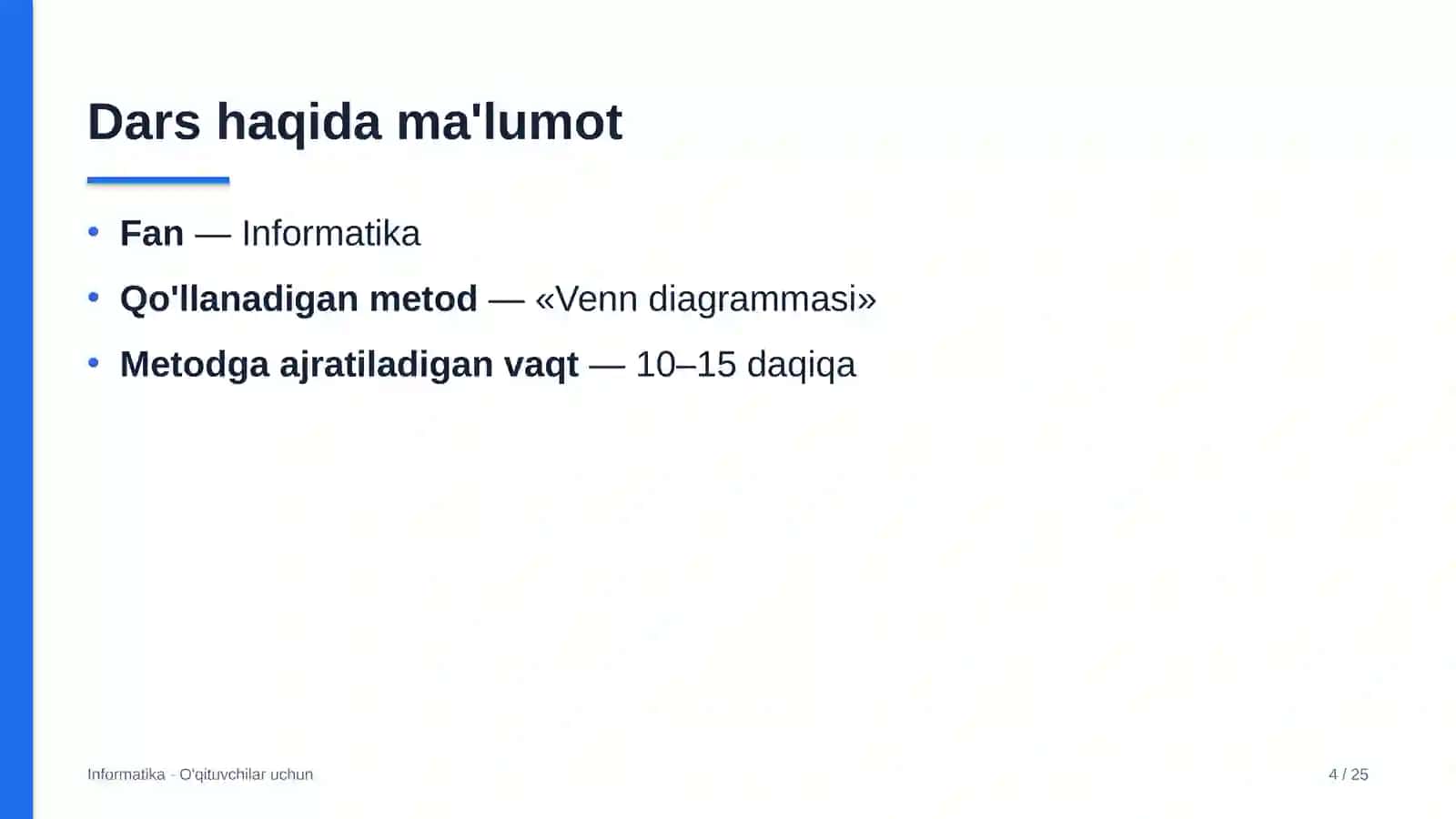 informatika darslarida venn diagrammasi metodidan foydalanish 1899 4