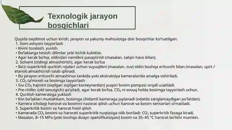 Kivini quritishning zamonaviy texnologiyalari 4