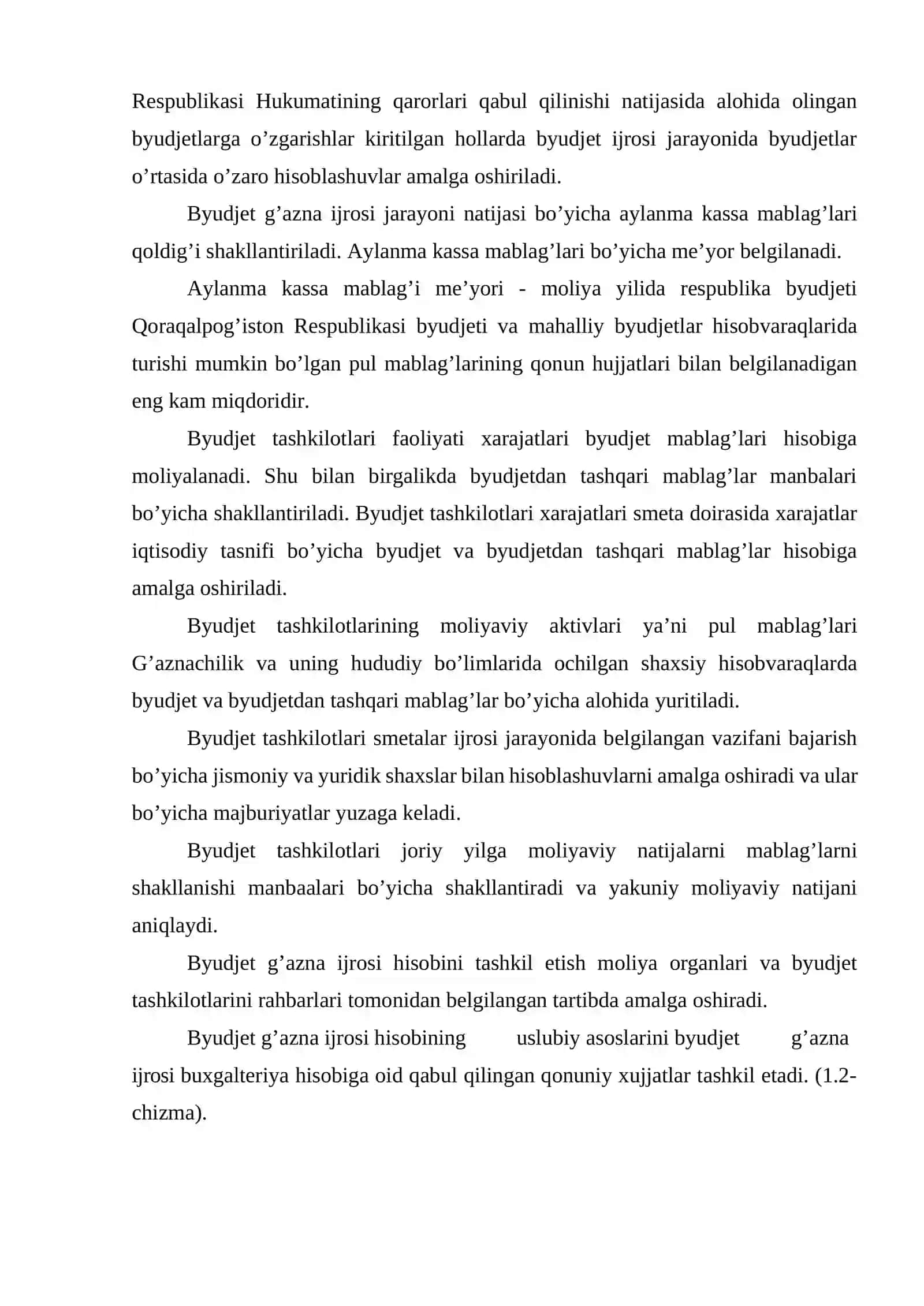 Davlat byudjeti va davlat maqsadli jamg'armalari byudjetini daromadli ijro hisobi 4