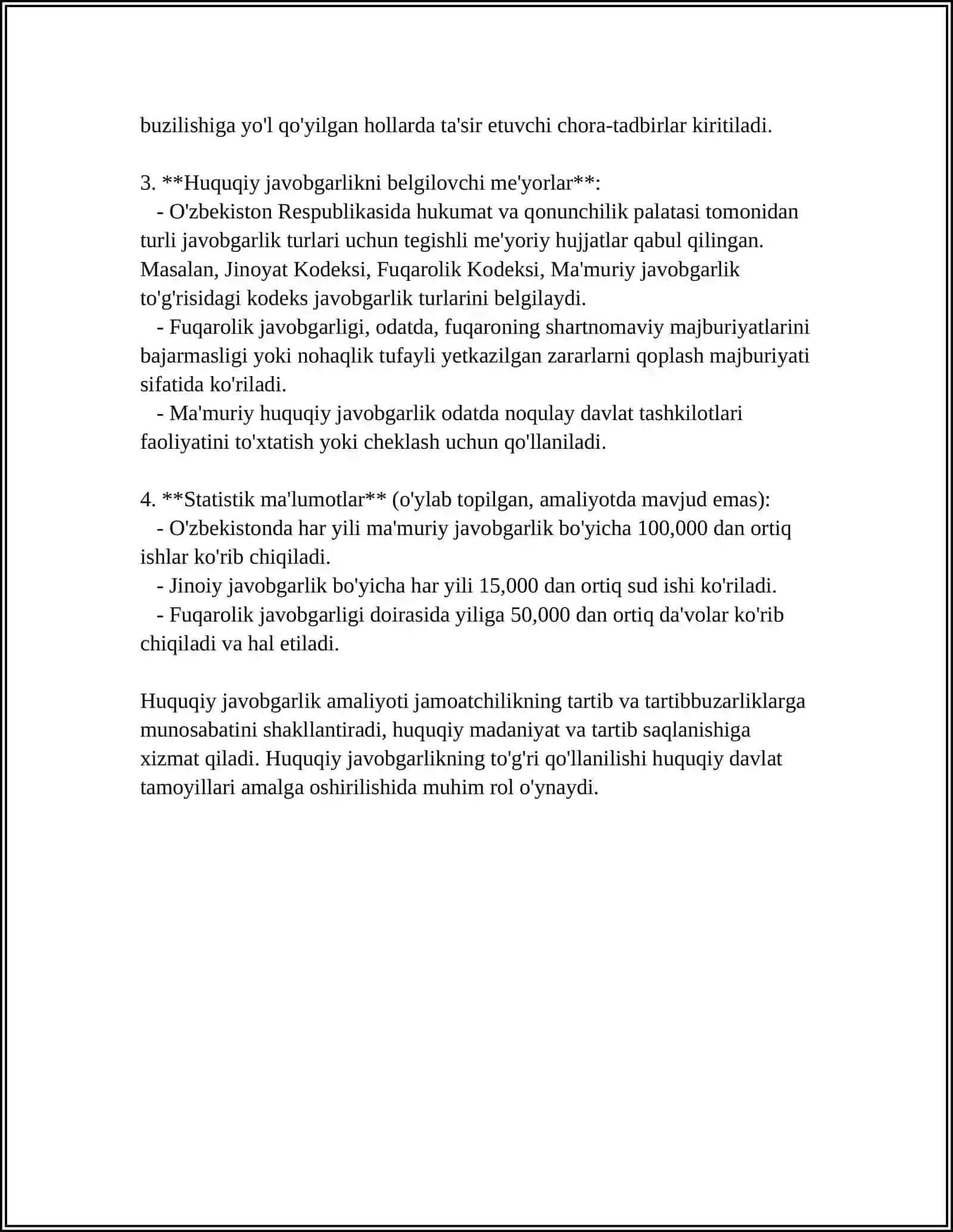 YURIDIK JAVOBGARLIK VA ULARNING TURLARI 4