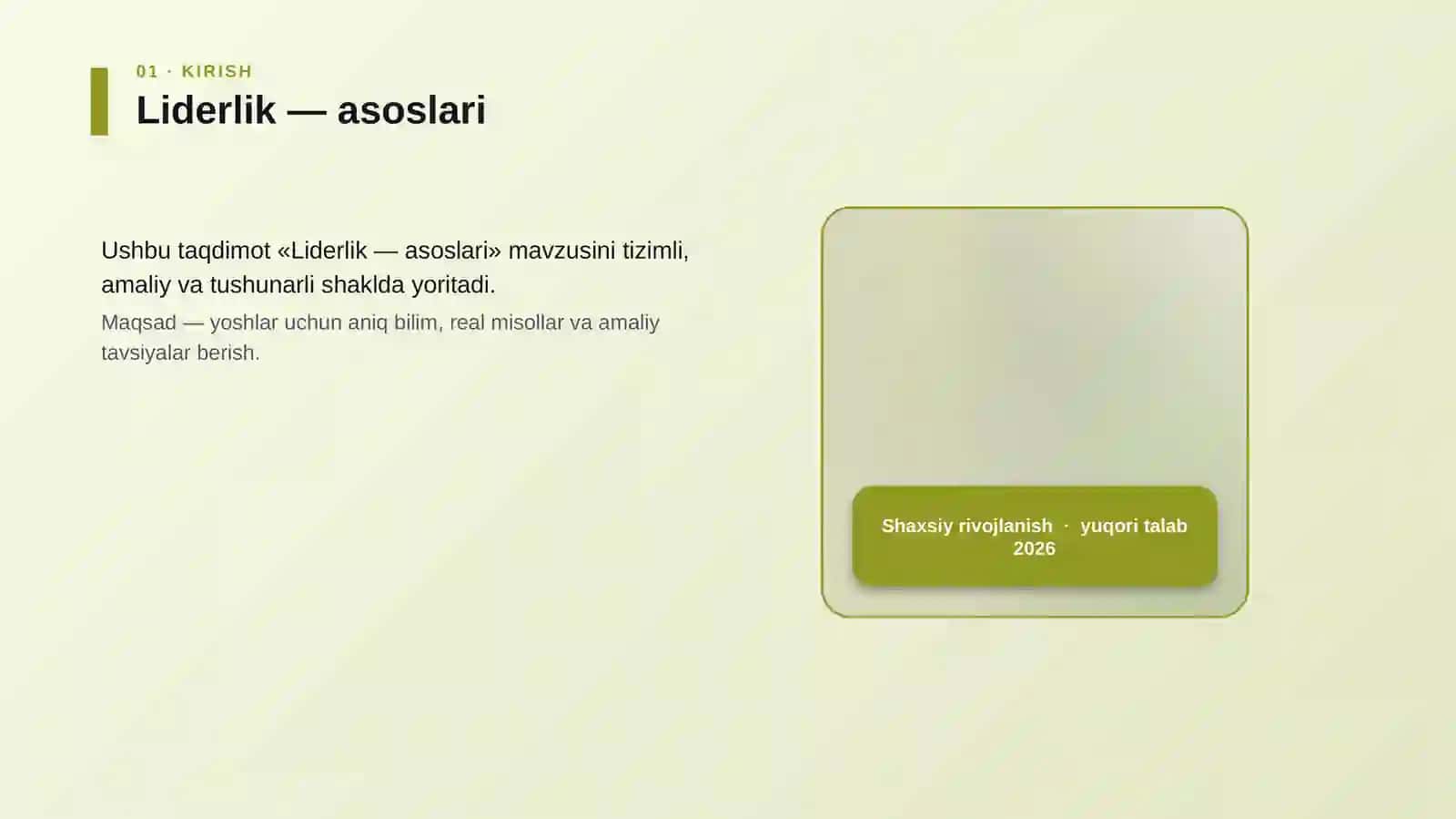 Liderlik — asoslari 4