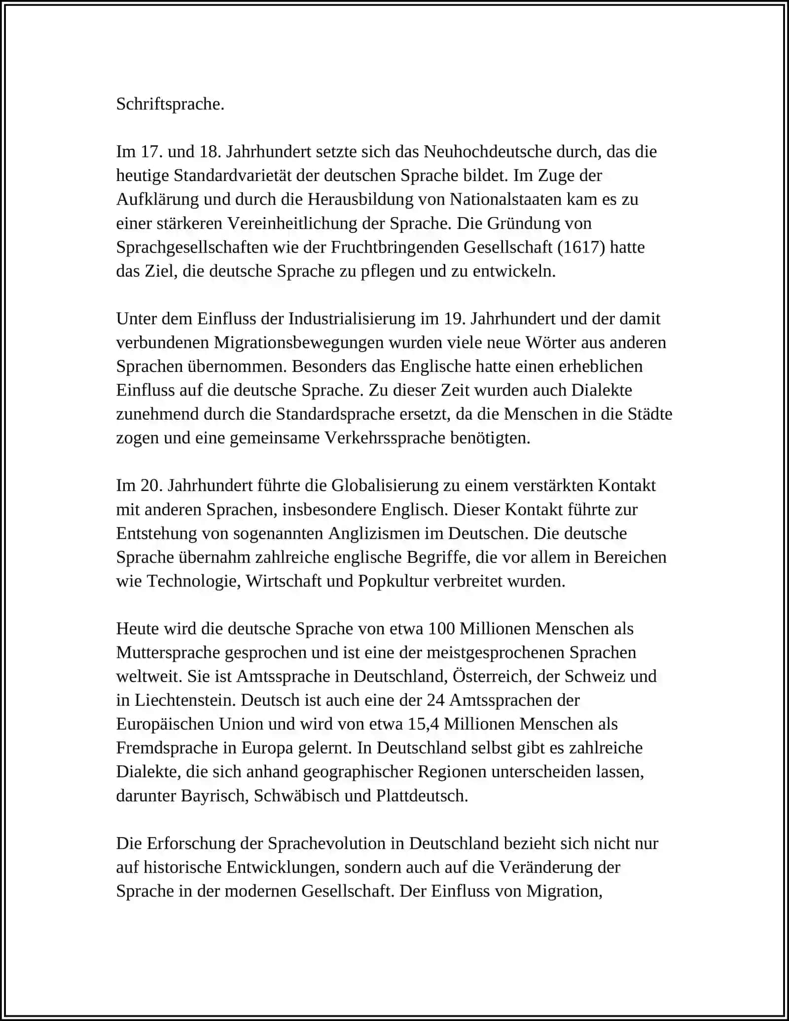 SPRACHEN 4