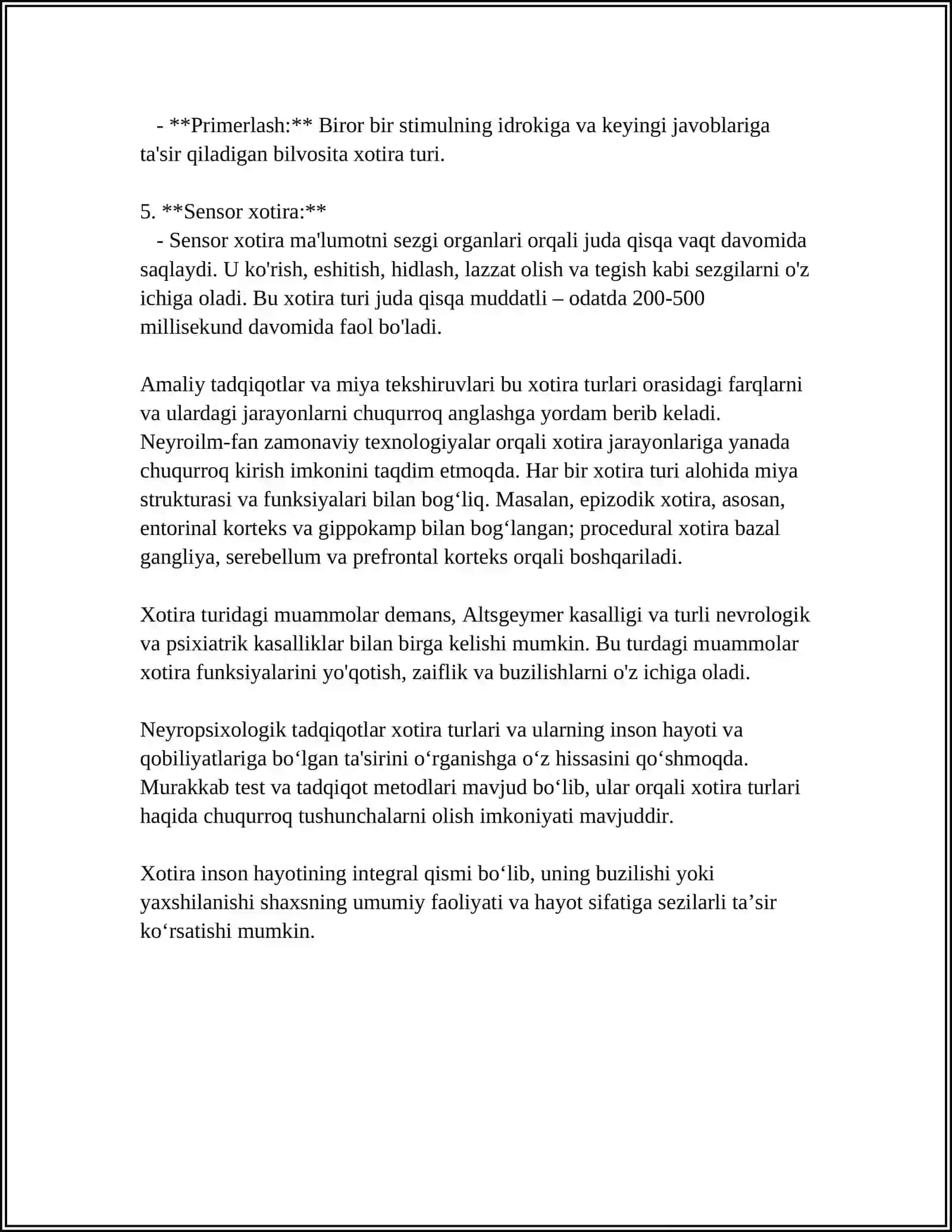 YUKSAK PSIXIK FUNKSIYALARI 4