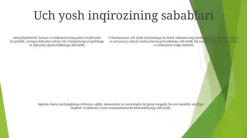Uch Yosh Inqirozi 4