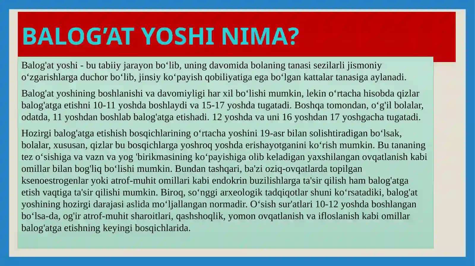 UYLANISH ODOBI 4
