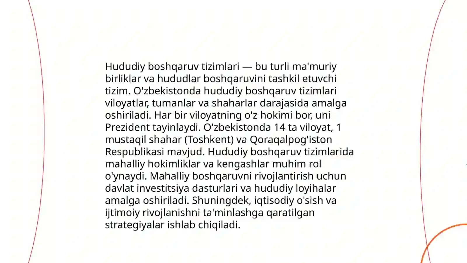 Davlat va mamuruy hududiy tuzulishi 4
