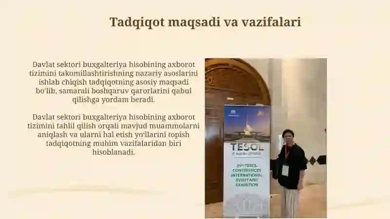 Davlat sektorida buxgalteriya hisobining axborot tizimini takomillashtirish 4