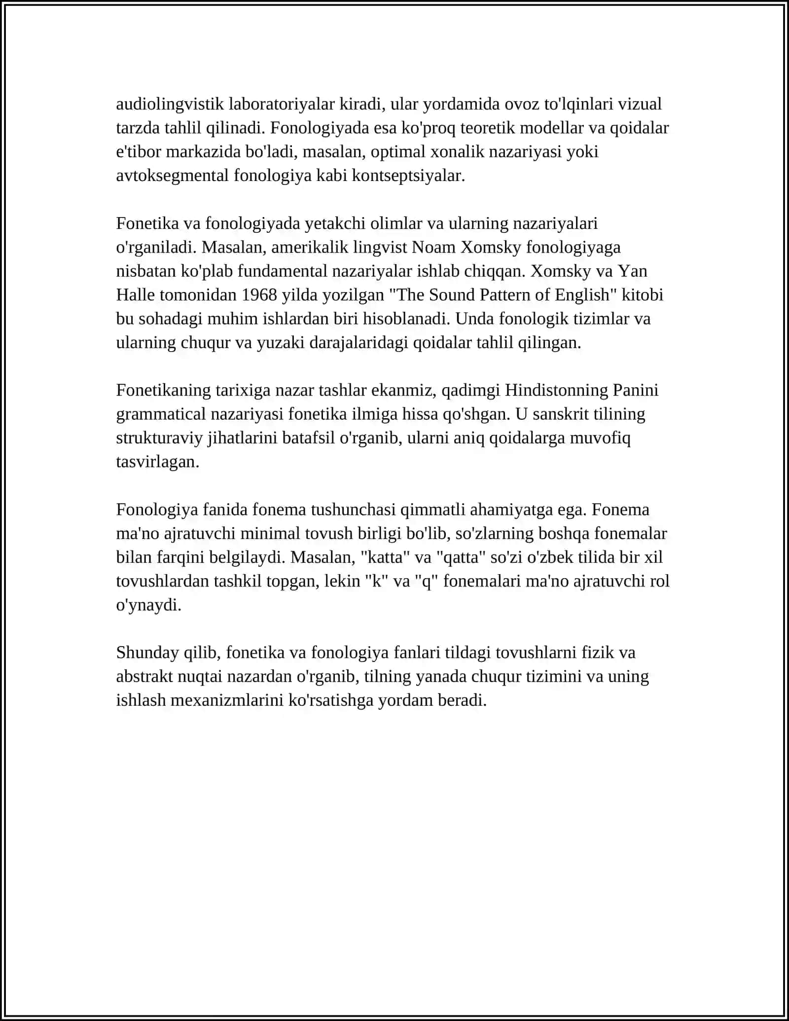 FONETIK VA FONOLOGIK SATHDA TOVUSHLARNING FARQLANISHI 4