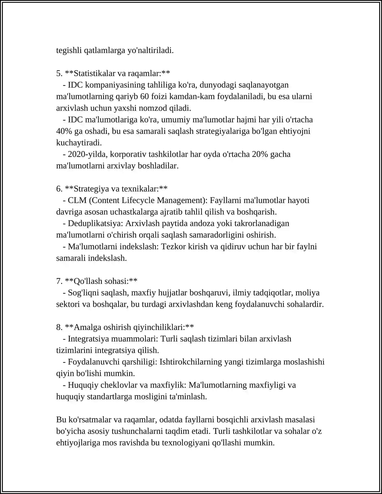 FAYLLAR BILAN ISHLASHNING YANGI USULLARI(I/O TEXNOLOGIYASI) 4