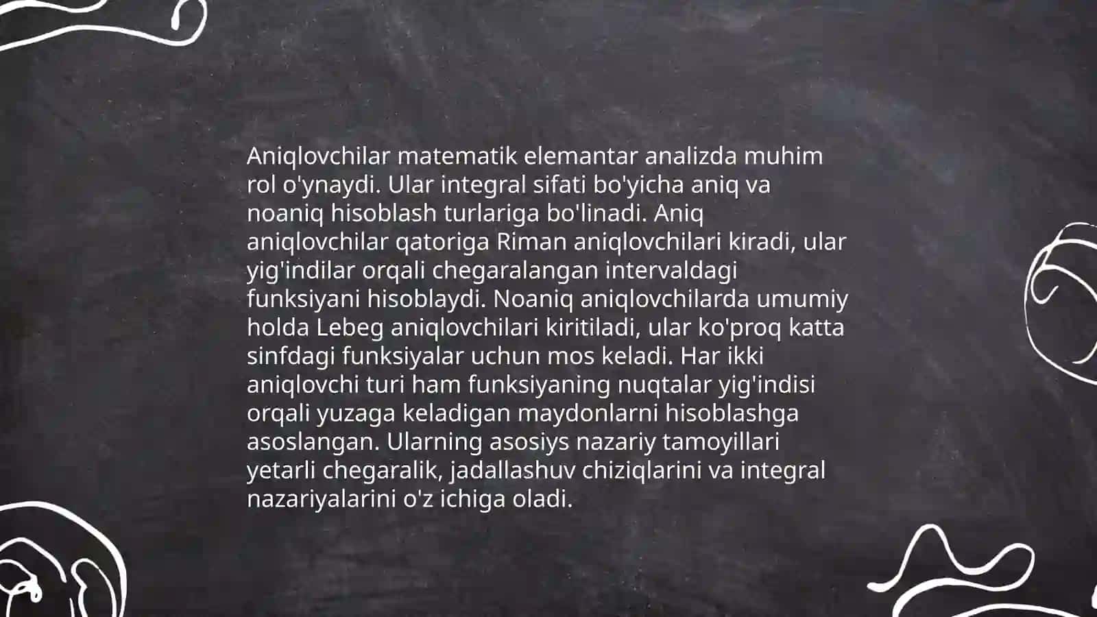 Aniqlovchi 4