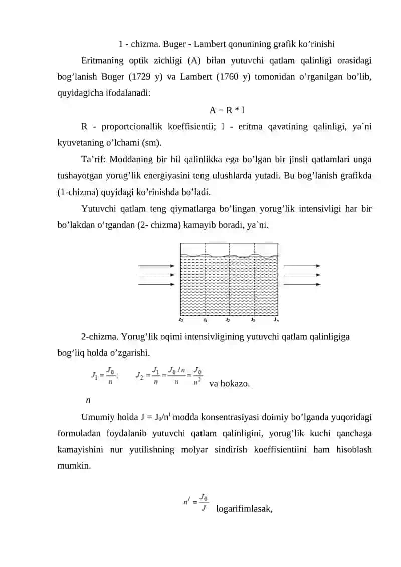 Fizik – kimyoviy tahlil uslublari 4