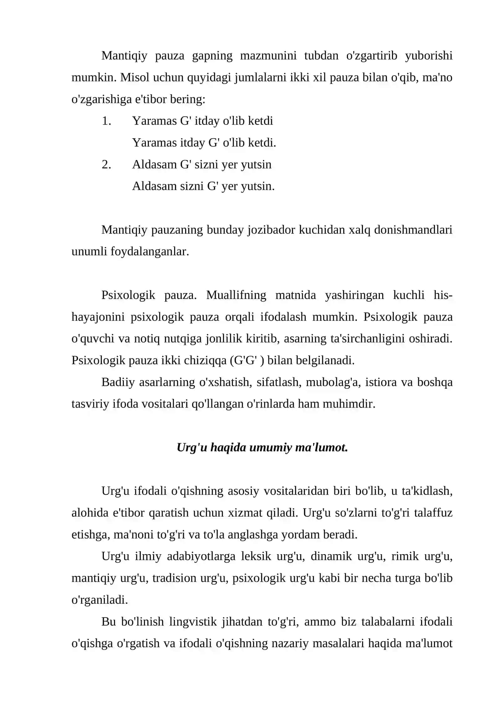 Pazaning xususiyatlari 4