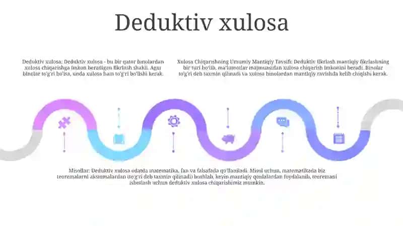Xulosa Chiqarishning Umumiy Mantiqiy Tavsifi 4