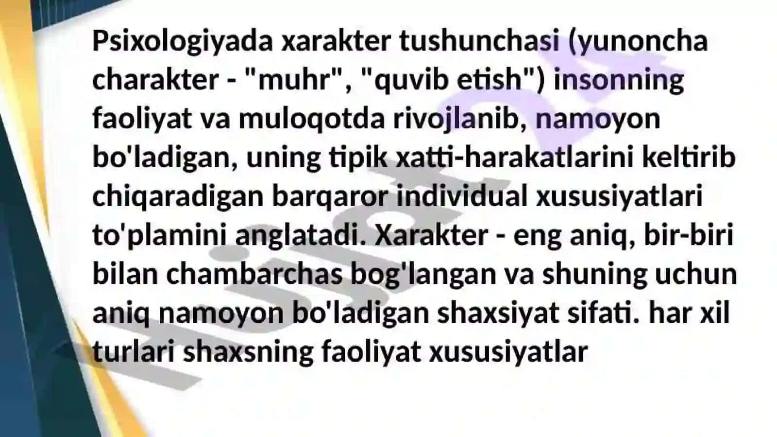 XaraktervaQobiliyat 4