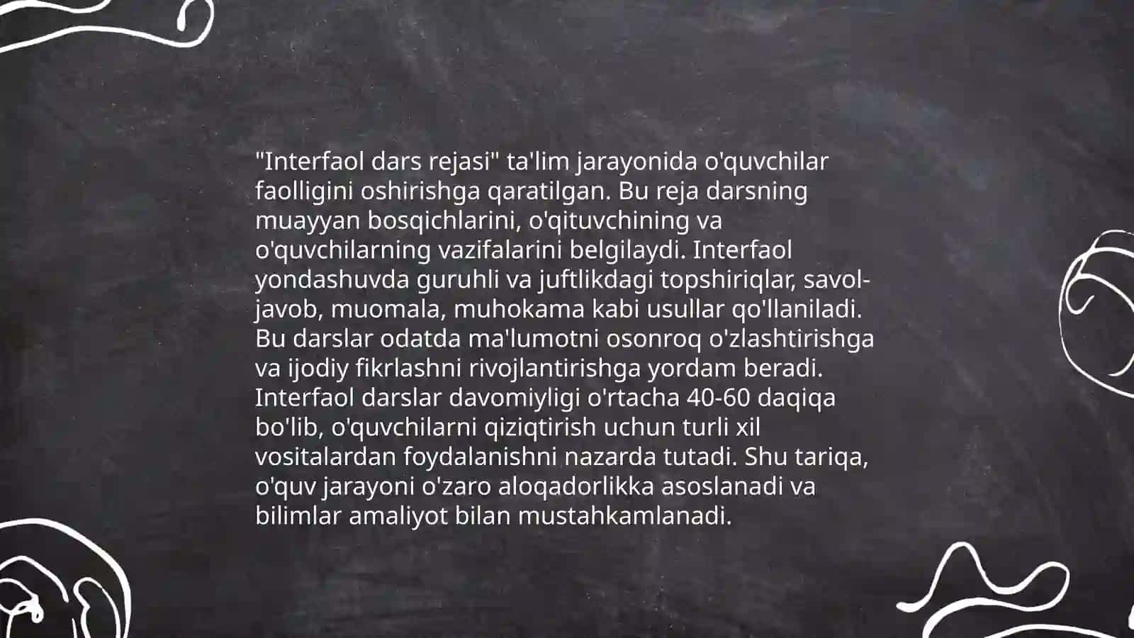 Interfaol metodlar 4
