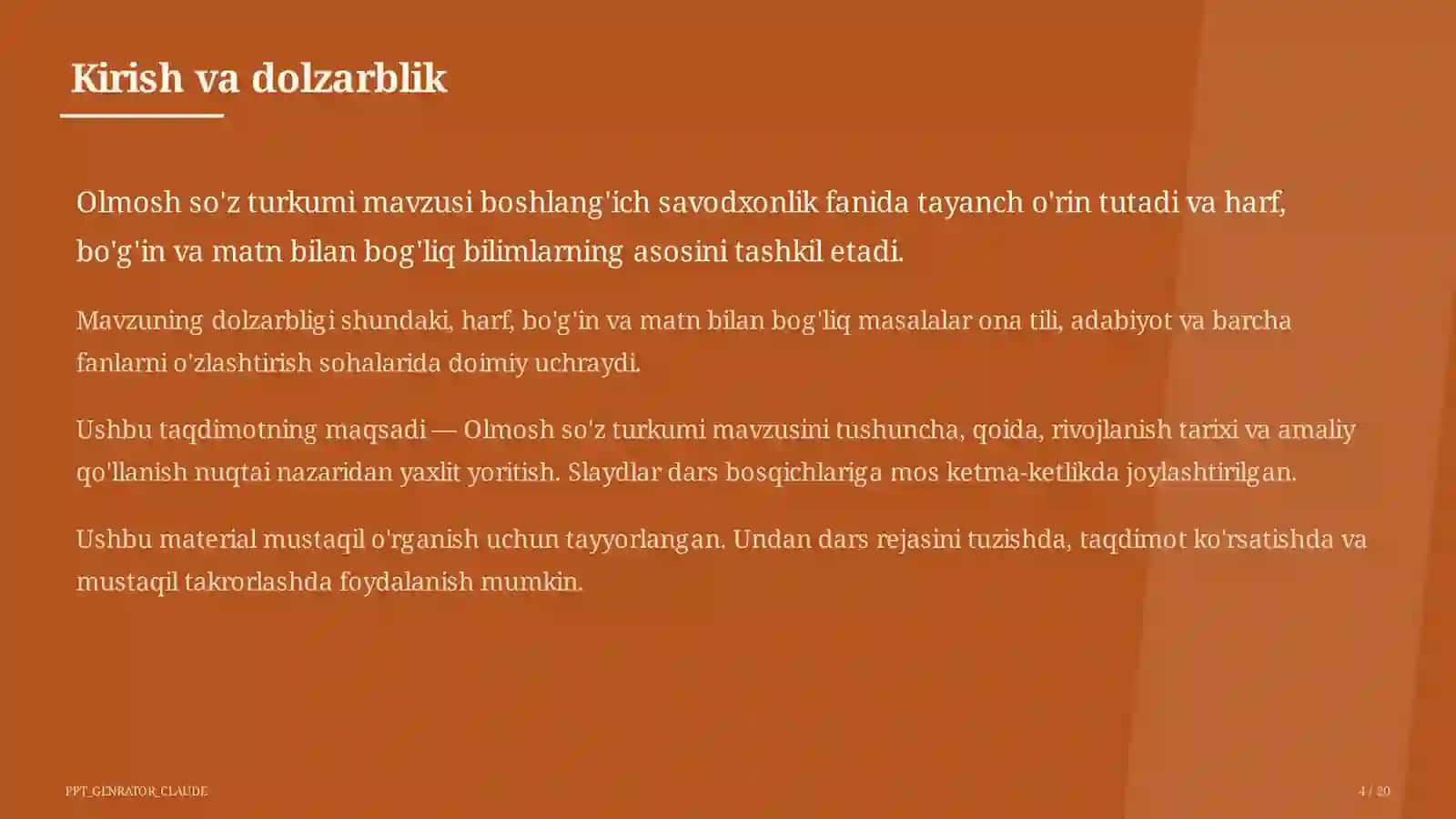 Olmosh so'z turkumi (4-sinf) 4