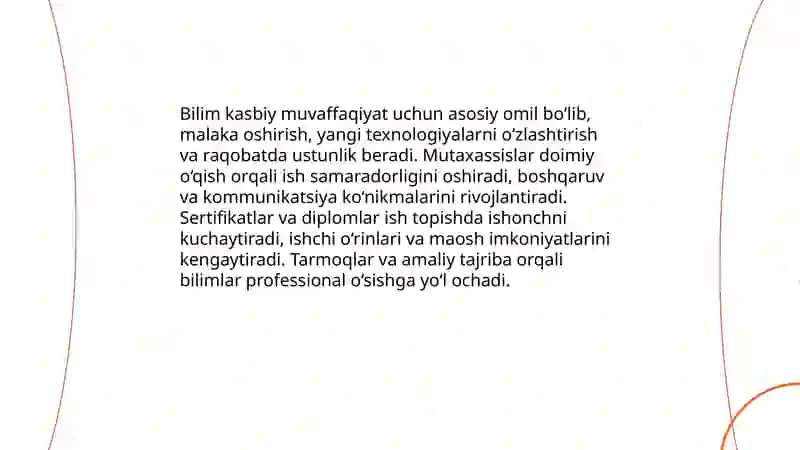 Billim nima uchun kerak 4