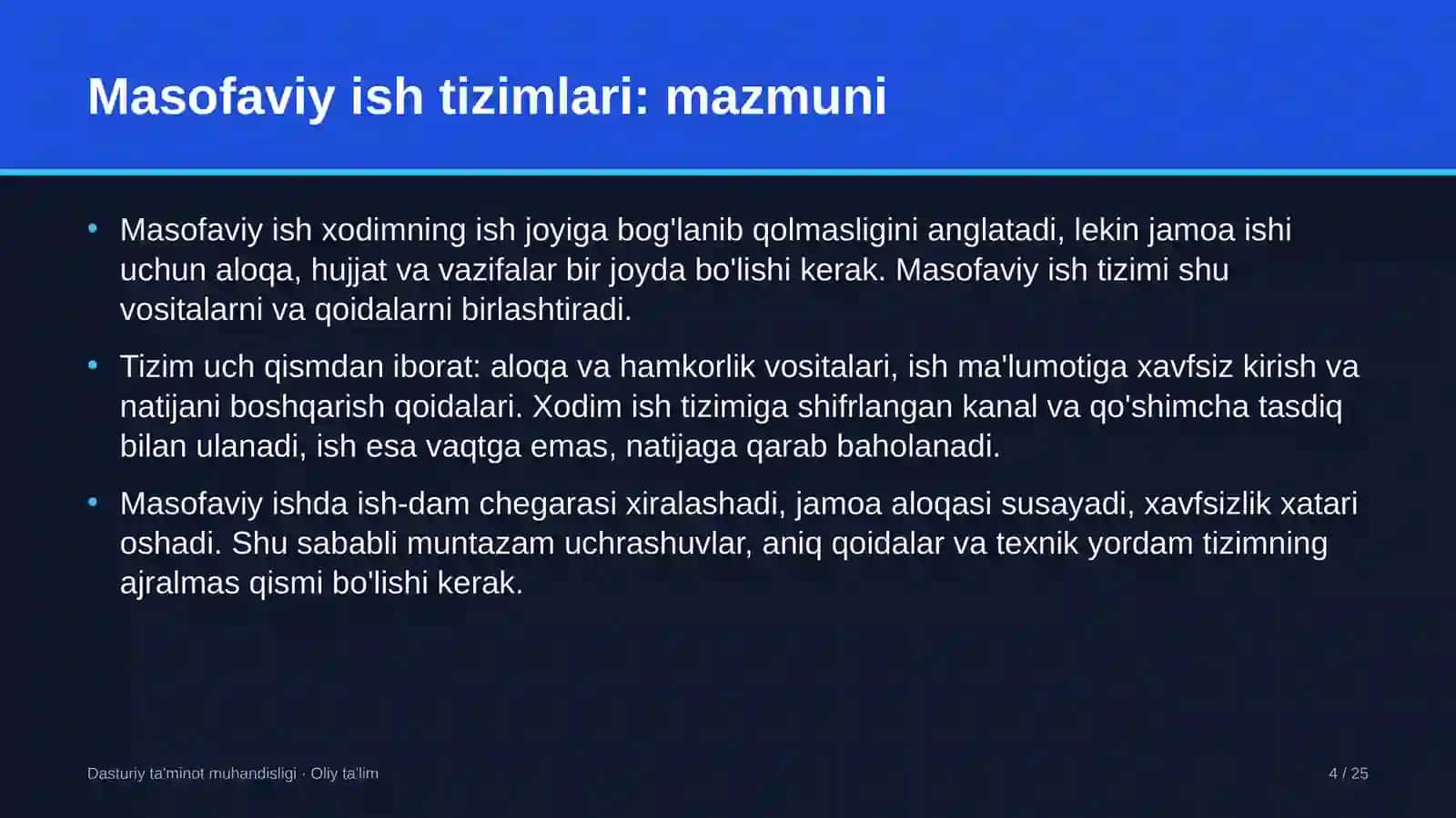 umumiy ovqatlanish korxonalarida masofaviy ish tizimlarini joriy etish 2231 4
