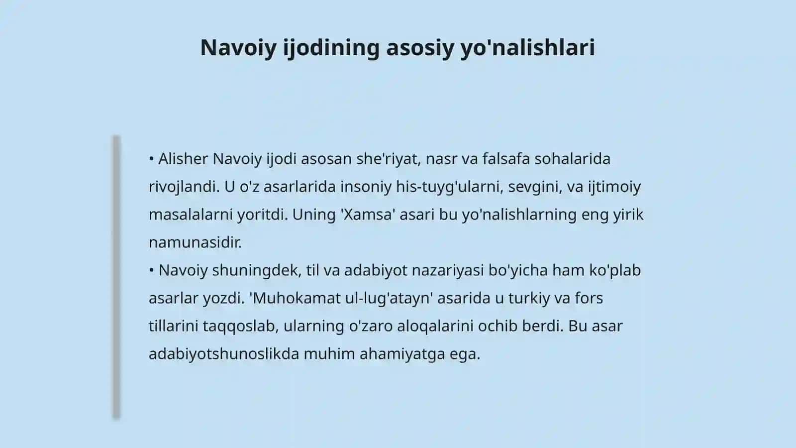 Alisher Navoiy 4