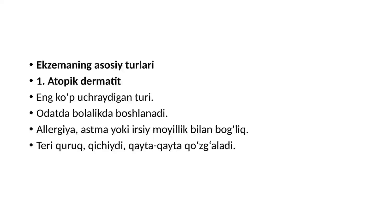 Tеrining allеrgik kasalliklarida 4