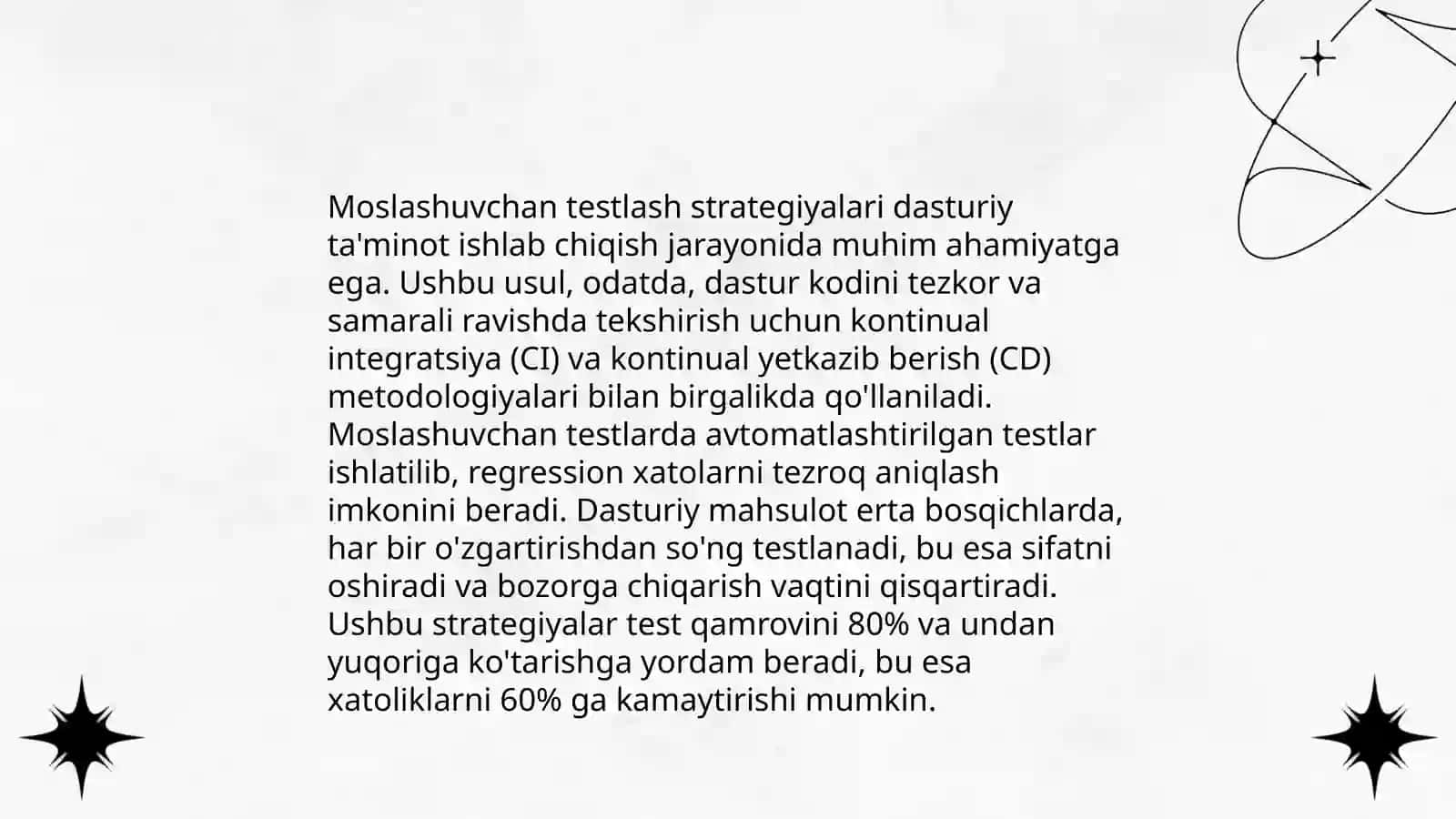 Dasturiy ta'minotni avtomatlashtirilgan testlash 4