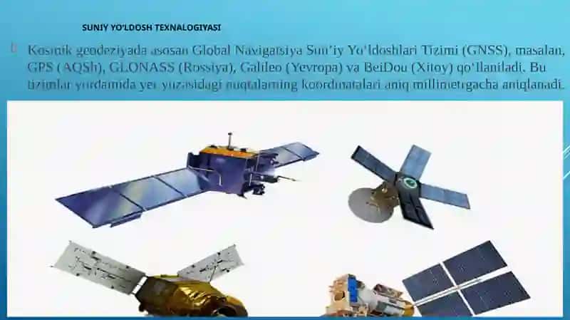 Kosmik geodeziya usullari yordamida Toshken viloyatining geografik xususiyatlarini o‘rganish 4