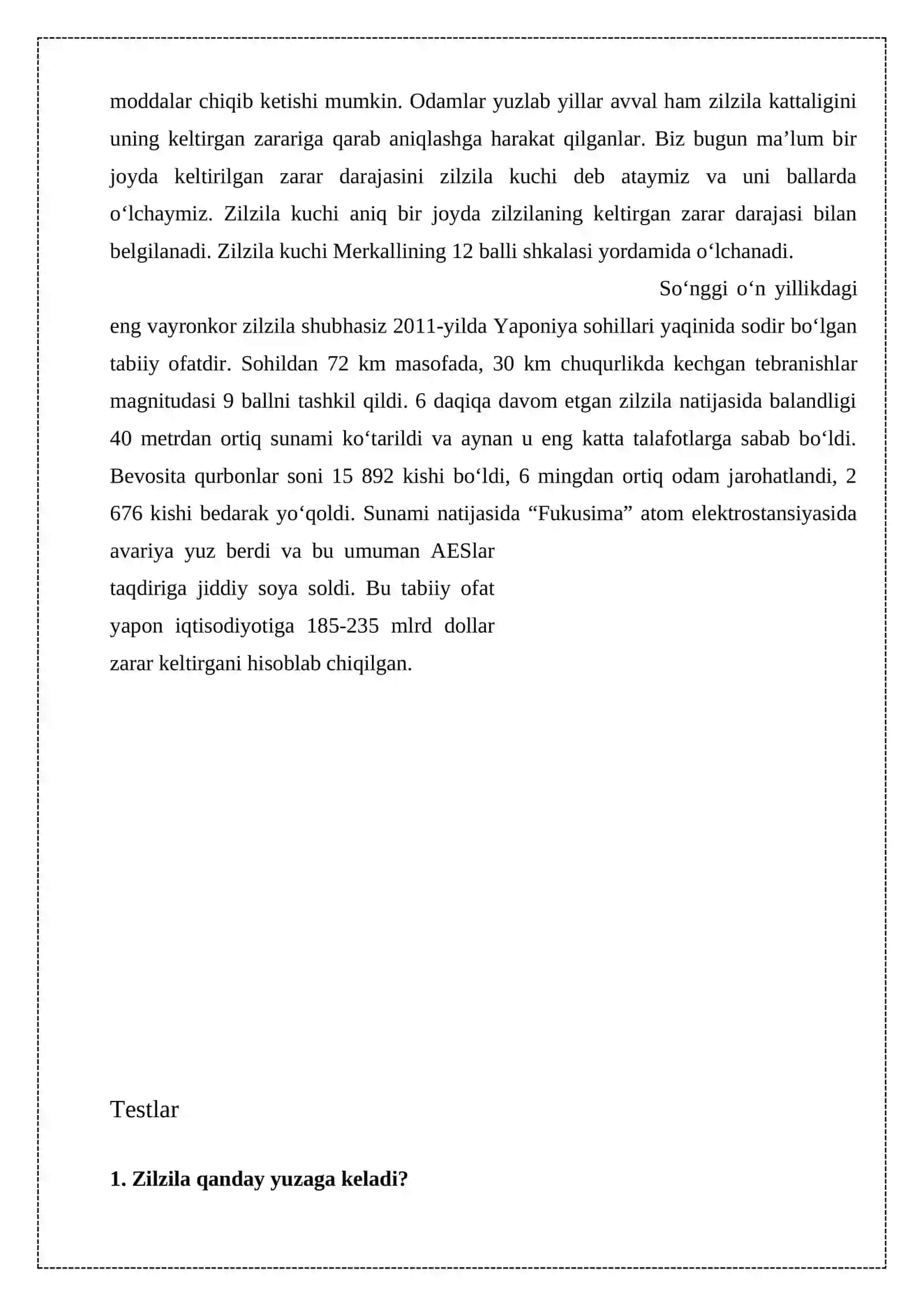 EGAMBERDIYEVA MUSLIMANING NUTQIY KO‘NIKMALARNI BAHOLASH ASOSLARI FANIDAN TAYYORLAGAN LOYIHA ISHI 4
