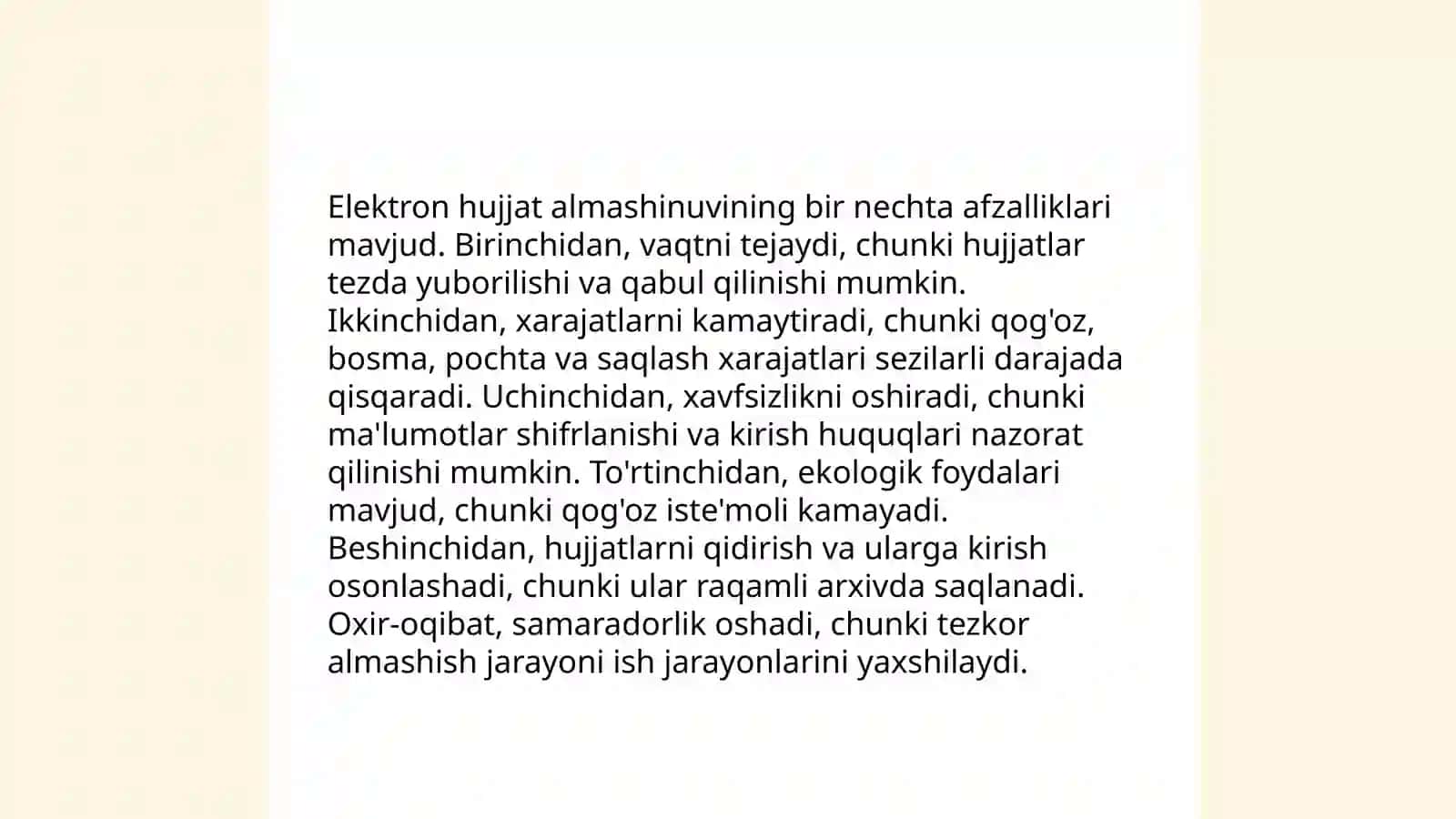 Elektron hujjat aylanish tizimi 4