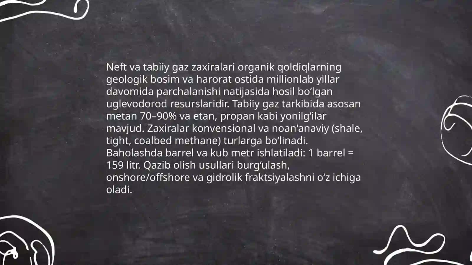 Yerning xom ashyo resurslari 4