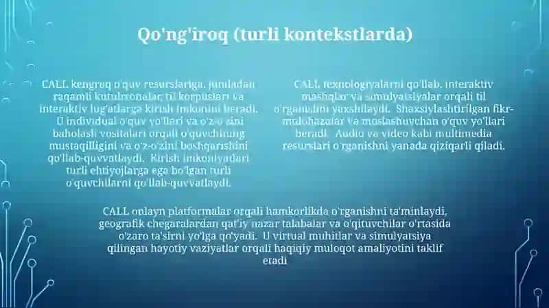 Kompyuter lingvdidoktikasi 4